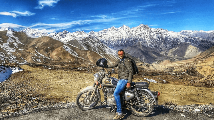 motorbike tour nepal