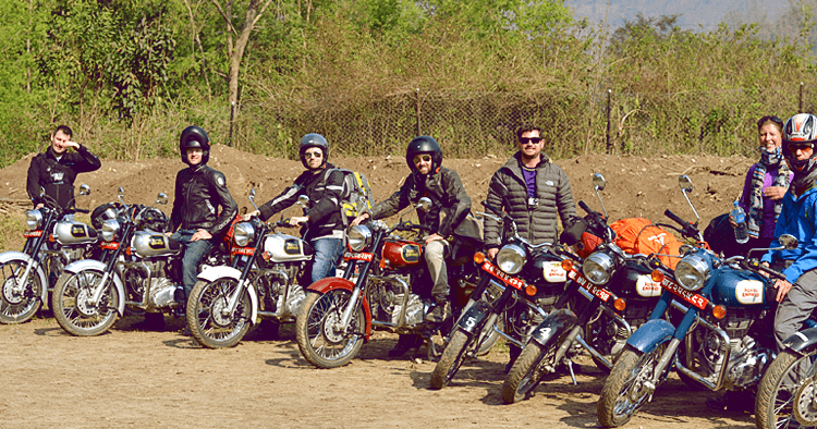 city motorbike motorcycle tours in nepal