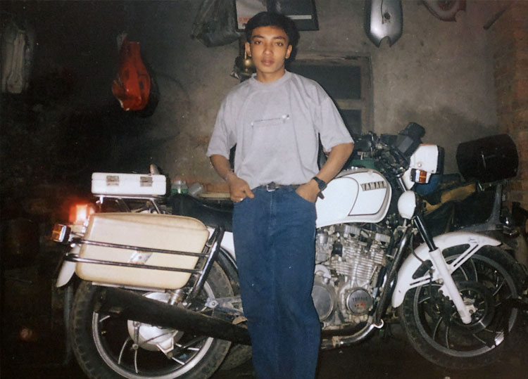 City Motorbike team member Buddha Ratna  Maharjan