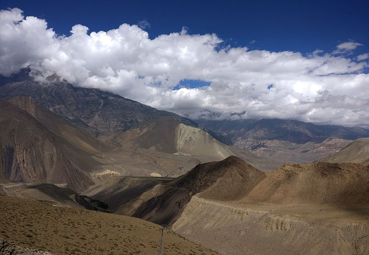 View from Mustang, Nepal