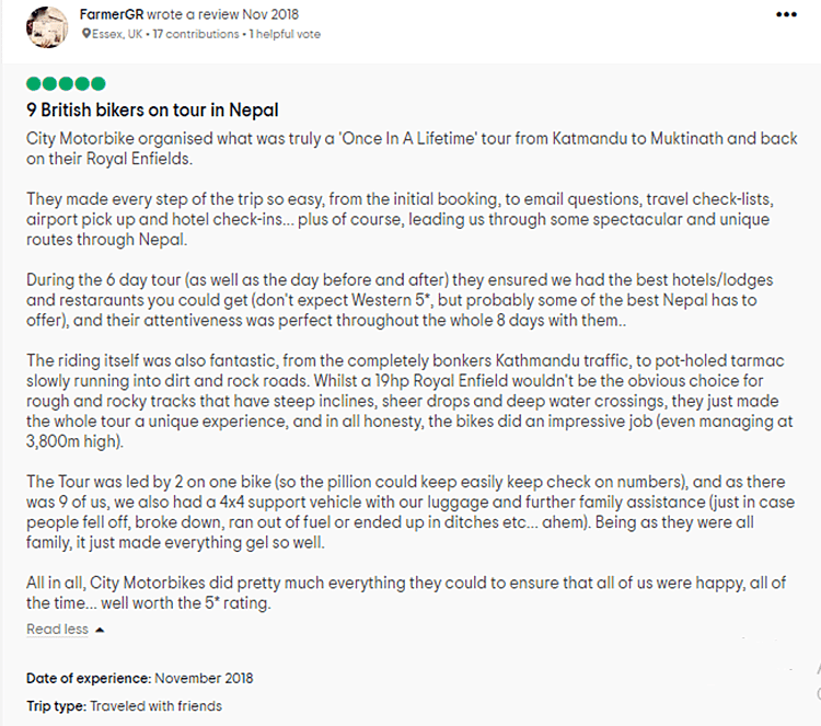 citymotorbike review on tripadvisor