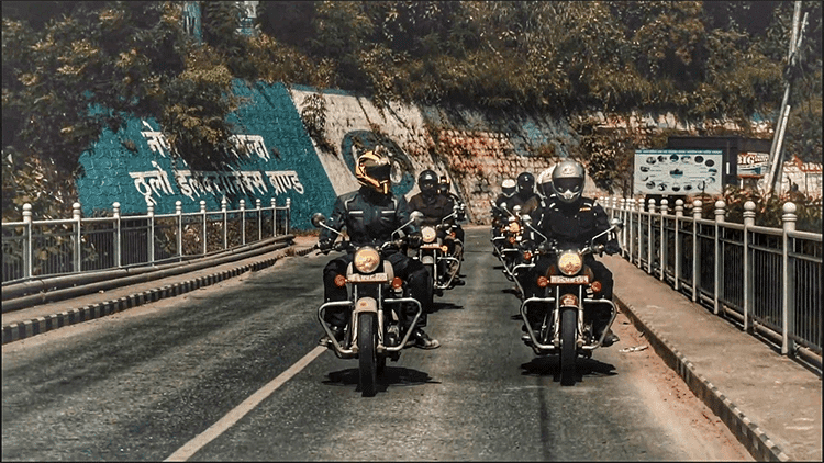 motorcycle road trip in nepal