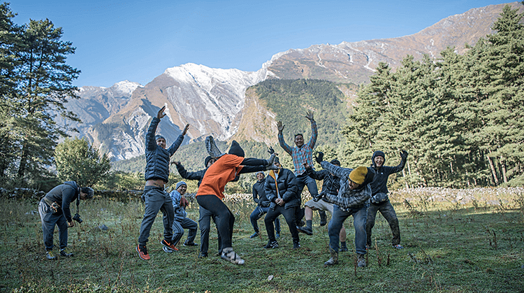 nepal motorcycle tour photo