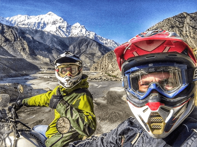 riding gears for motorcycle touring in nepal