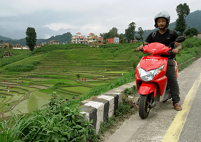 Rent Scooter and Motorcycle in Nepal