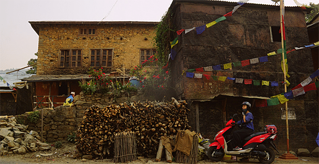 hire scooter in nepal