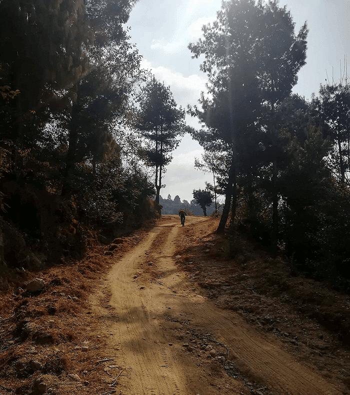 biking trip to chisapani kathmandu