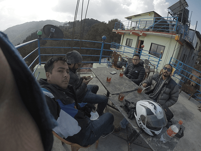 motorcycling trip around kathmandu