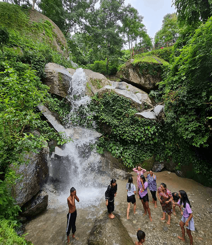 waterfall in kathmandu